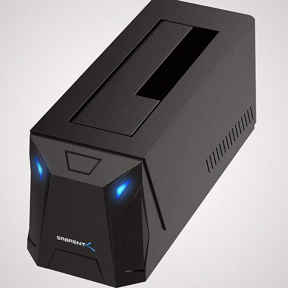 SABRENT USB-C Hard Drive Docking Station,2.5"/3.5" Inch SATA SSD & HDD (DS-UC1B)
