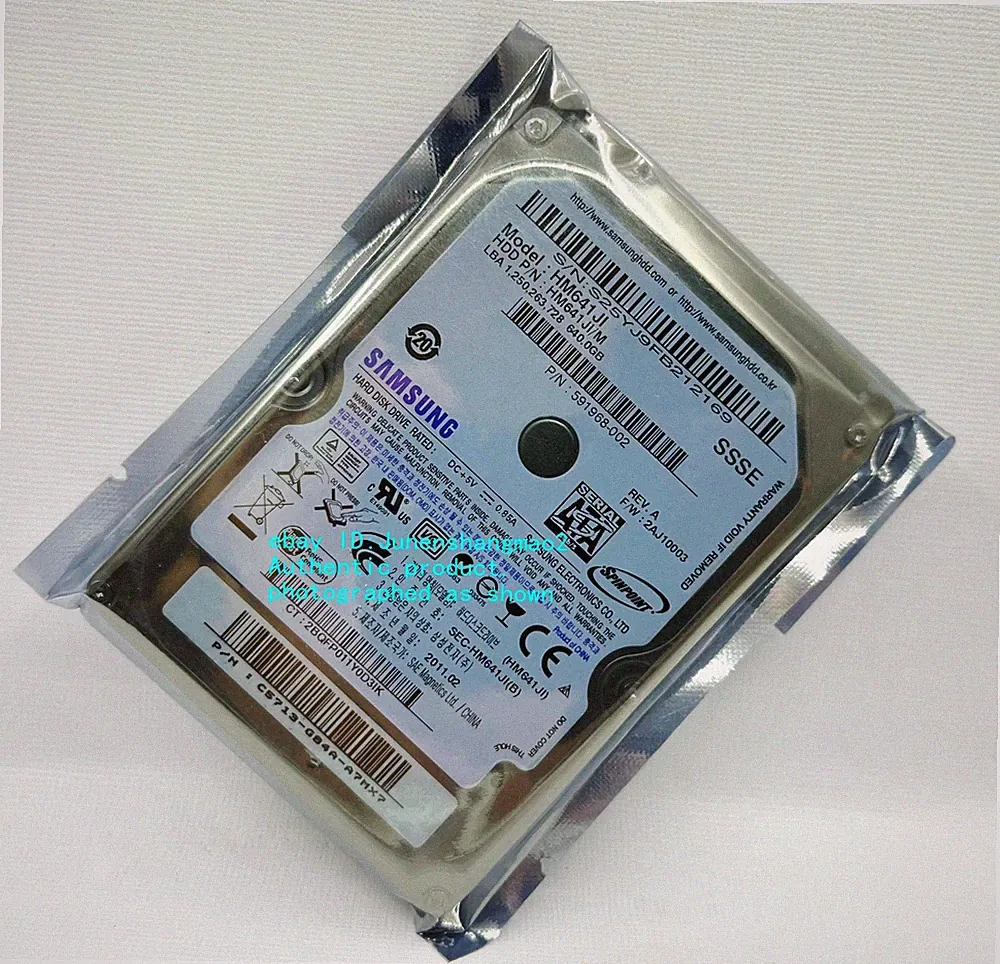 Samsung 640GB 5400RPM HM641JI SATA 2.5" Laptop Hard Drive
