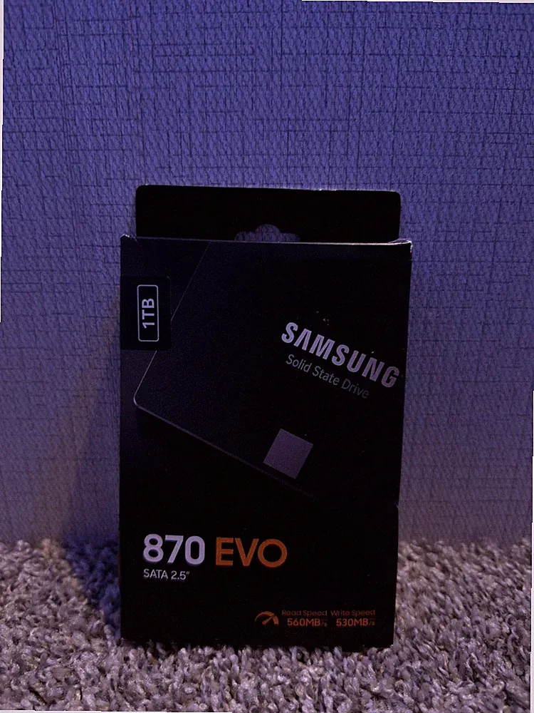 Samsung 870 EVO 1TB SATA III Internal SSD 2.5 Inch, Brand New / Sealed