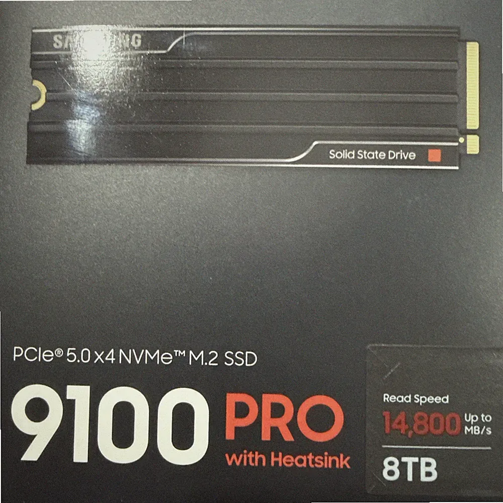 SAMSUNG 9100 PRO 8TB PCIe 5.0 NVMe™ M.2 SSD w/ Heatsink MZ-VAP8T0CW READ!!!!!!