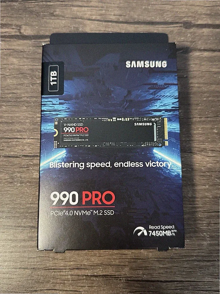 Samsung 990 PRO 1TB Internal SSD PCIe Gen 4.0 NVMe with Heatsink NEW SEALED