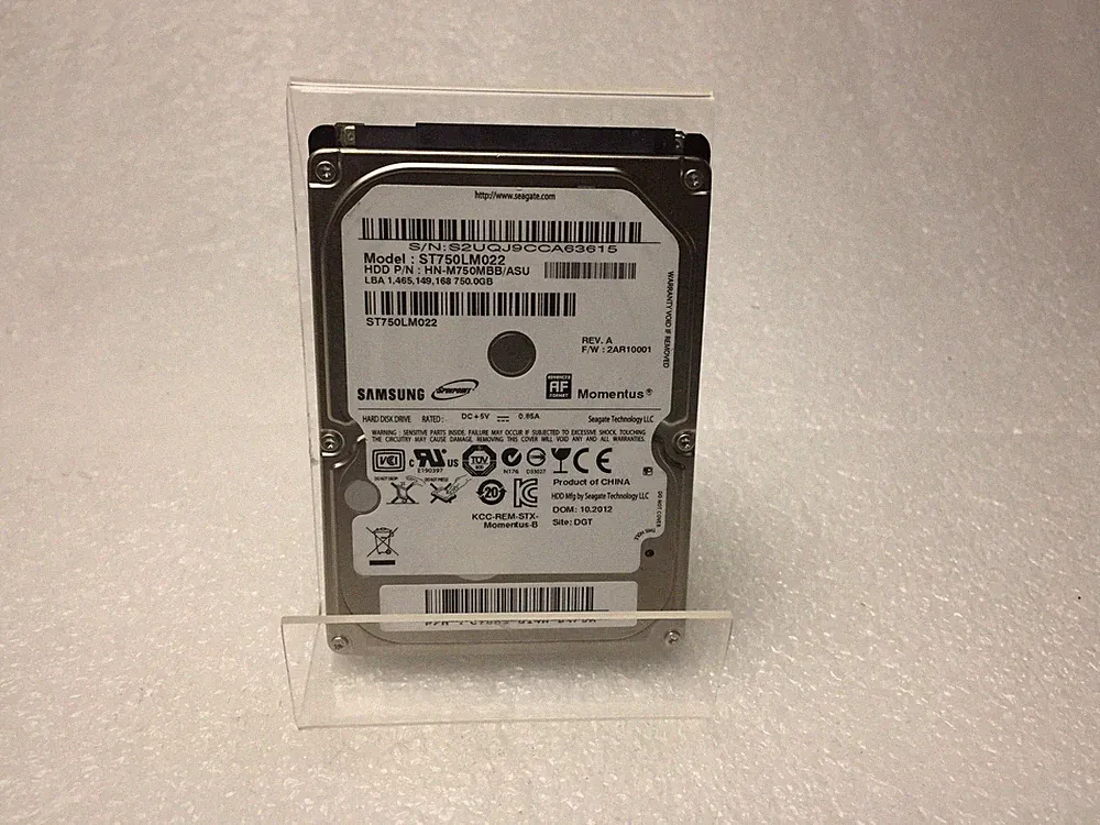 Samsung Momentus ST750LM022 750GB 2.5" SATA Laptop Hard Disk Drive HDD Grade A