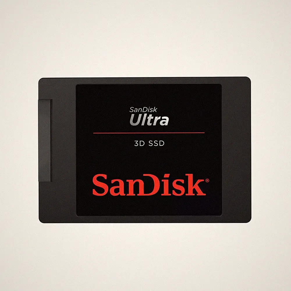 SANDISK 250GB ULTRA 3D NAND SATA III SSD - 2.5-INCH SOLID STATE DRIVE - BLACK