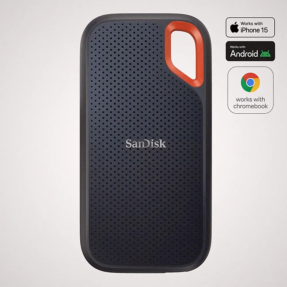 SanDisk 500GB Extreme Portable External SSD - SDSSDE61-500G-G25