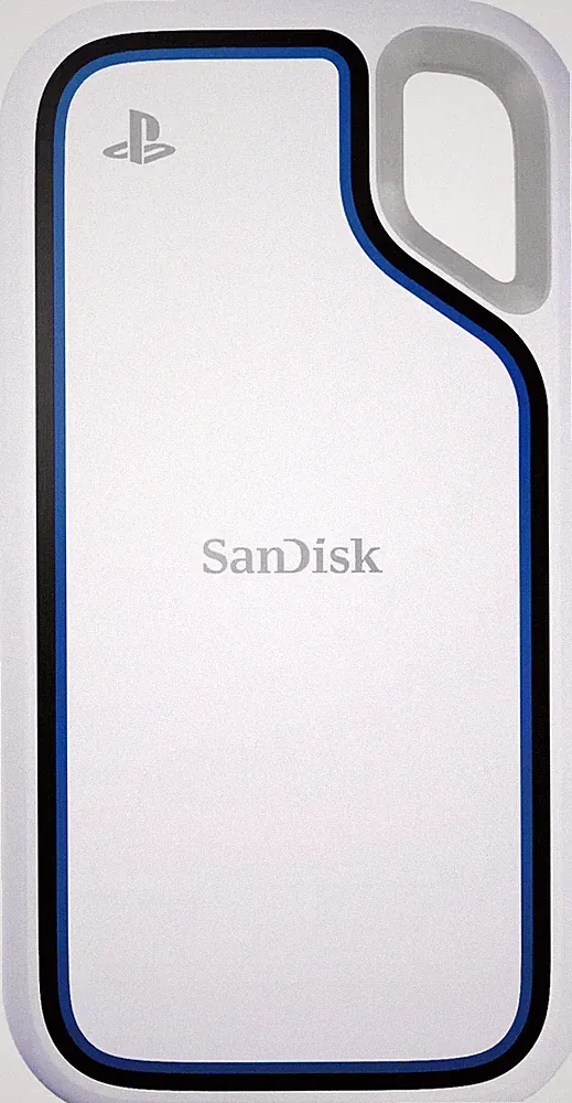 SANDISK - Extreme Game Drive for PlayStation5 2TB External USB Type C Portabl...