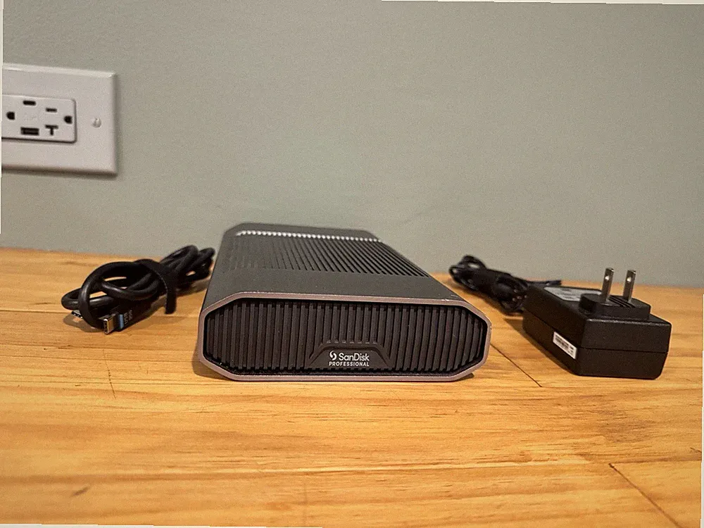 SanDisk Professional 6TB G-DRIVE USB 3.2 Gen 2 External HDD Enclosure WD USB-C