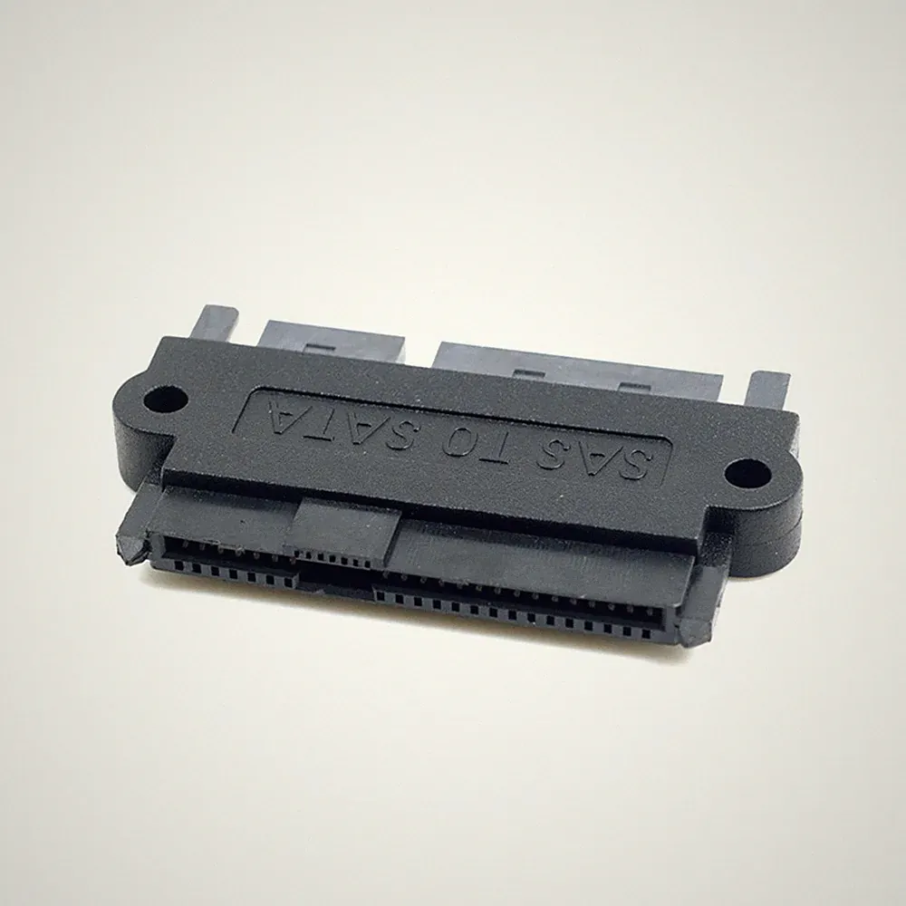 SAS to SATA 22-pin Male Converter SFF-8482 Female HDD Hard Drive Raid Adapter