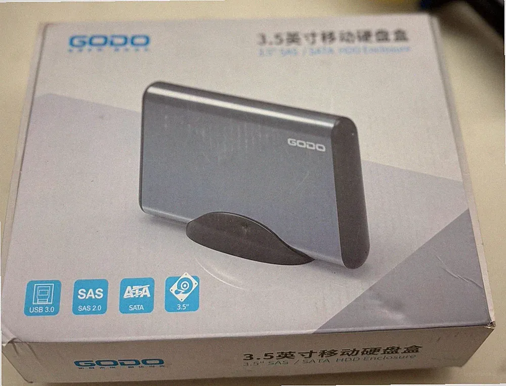SAS to USB 3.0 Adapter, SATA Hard Drive Docking Station for 2.5/3.5 Inch SSD...