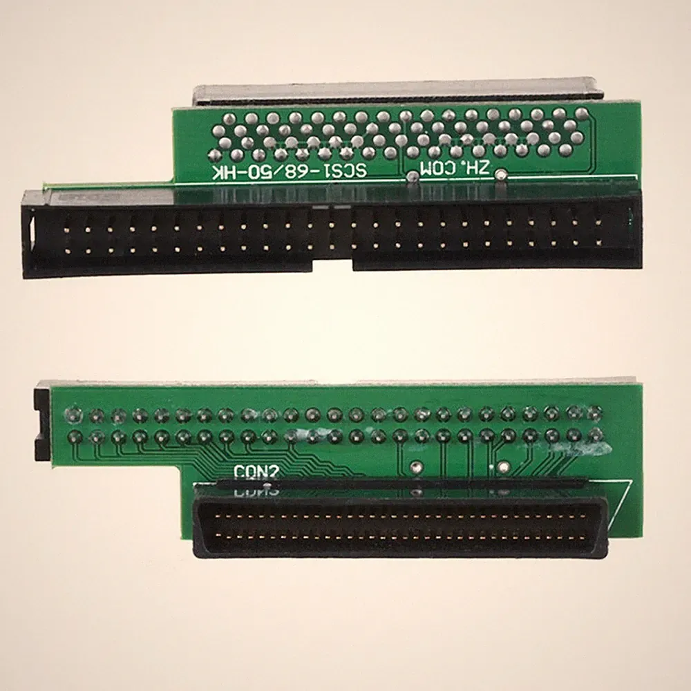 SCSI 68pin Male To IDE 50pin Male HDD Conveter Adapter Hard Drive Adapter Card