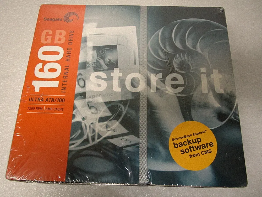 Seagate 160GB Internal Hard Drive Ultra ATA/100 7200 RPM 8MB Cache - New