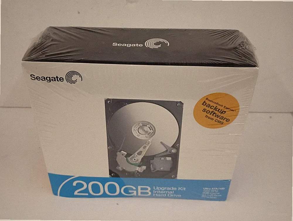 Seagate 200GB Internal Hard Drive Upgrade Kit – Ultra ATA/100 – 7200RPM – NEW