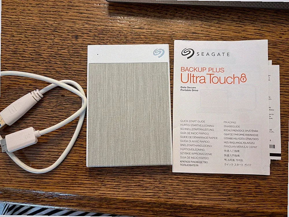 Seagate 2TB Backup Plus Ultra Touch External Hard Drive