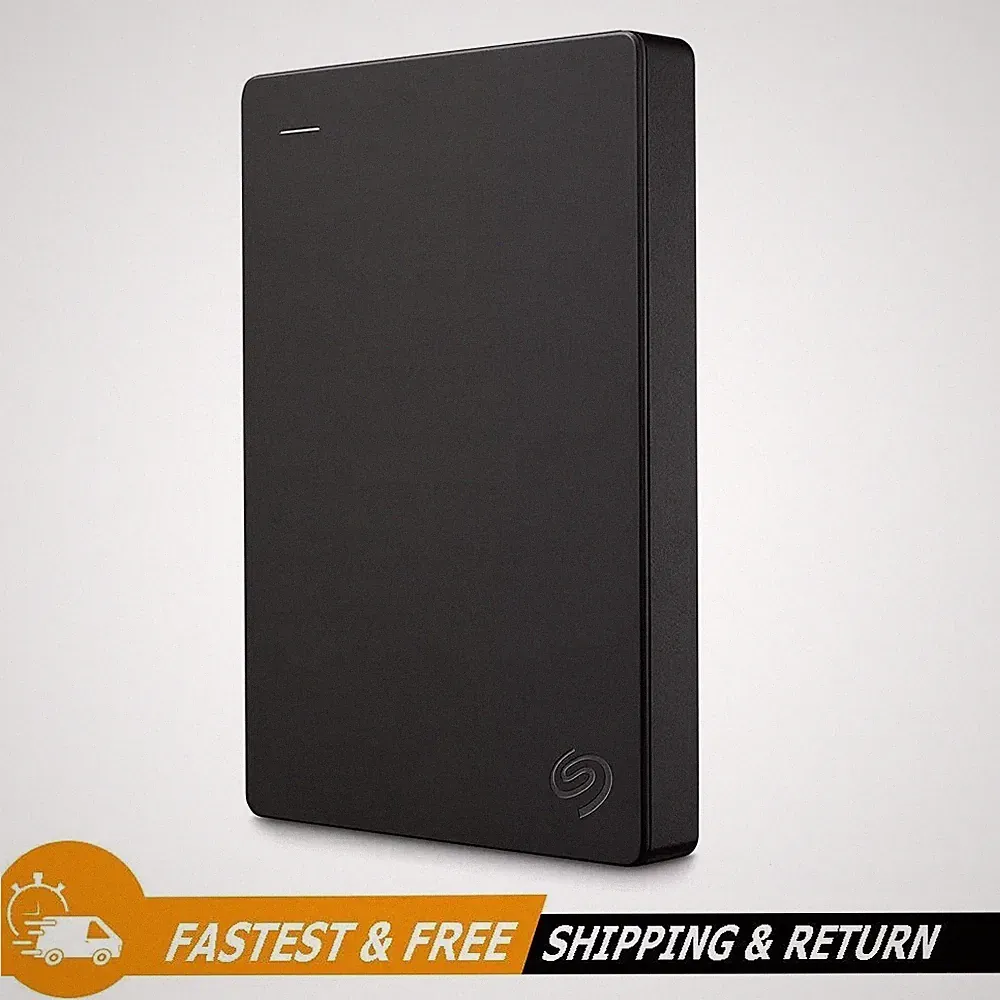 Seagate 4TB USB 3.0 Portable External HD, Black, STGX4000400 Recertified