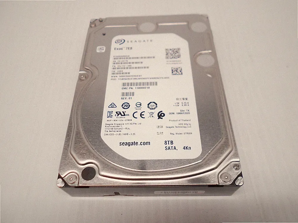 Seagate 8TB 3.5" 4KN SATA 6G Server Desktop PC NAS JBOD Hard Drive ST8000NM0045