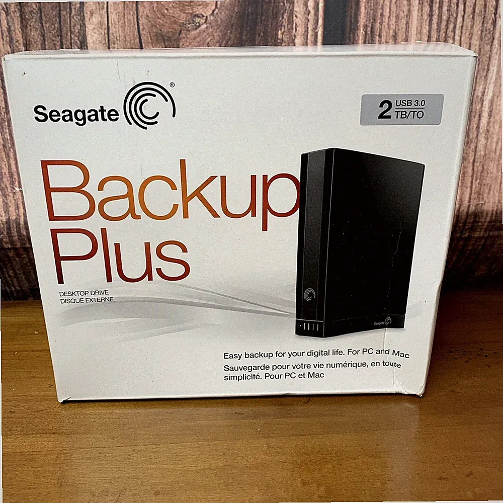 Seagate Backup Plus External Hard Drive 2TB USB 3.0 Black