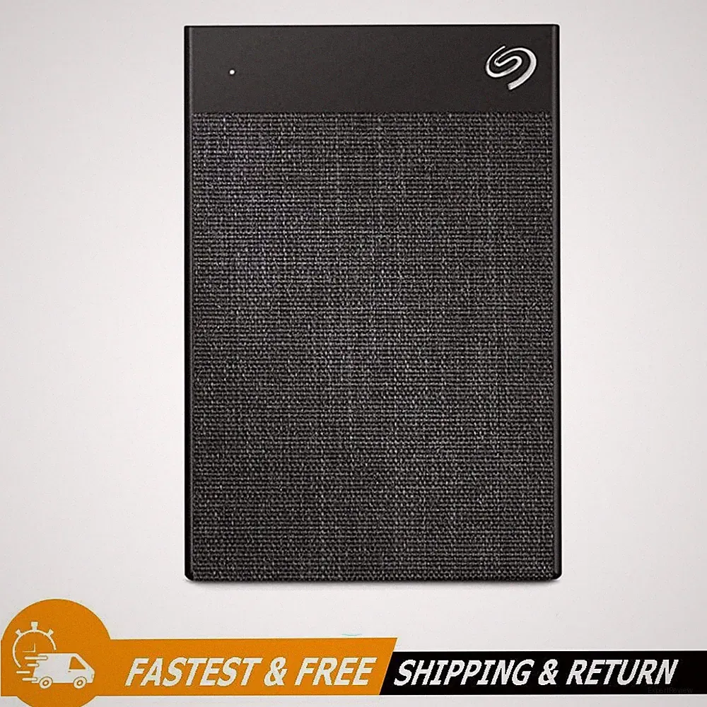 Seagate Backup Plus Ultra Touch 1TB USB 3.0 Portable HD, Black (STHH1000400-RC)