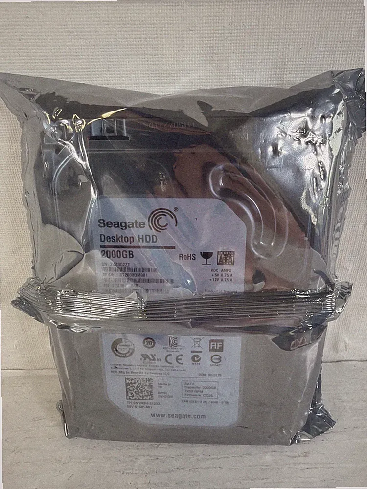 Seagate Barracuda 2TB Internal 7200RPM SATA 3.5" (ST2000DM001) HDD Hard Drive