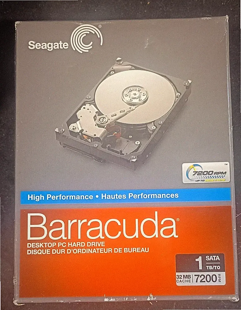 Seagate Barracuda LP 1TB 7200 RPM 3.5" Internal Hard Drive ST310005N1A1AS-RK New