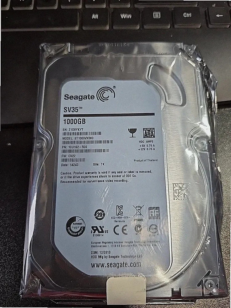 Seagate Barracuda SV35.5 1TB ST1000VX000 7200RPM SATA 3.5" Internal Hard Drive