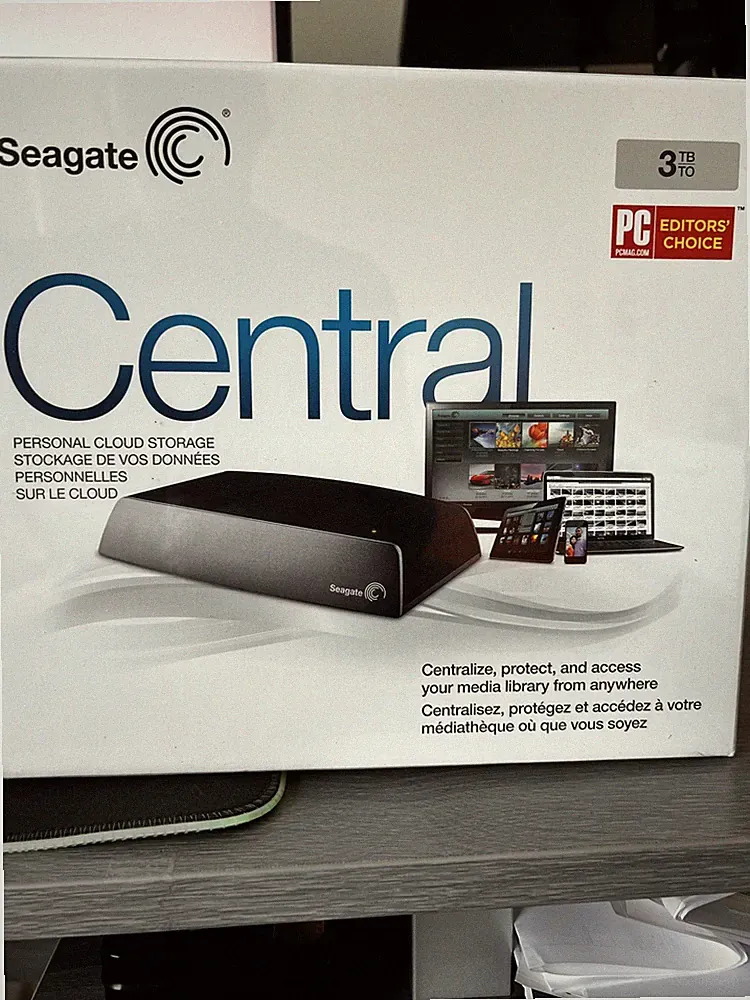 Seagate Central Cloud Storage 3TB SRN01C Brand NEW FACTORY SEALED