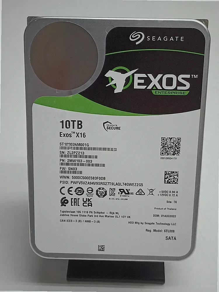 Seagate Exos X16 10TB SATA III, ST10000NM010G, Hard Drive