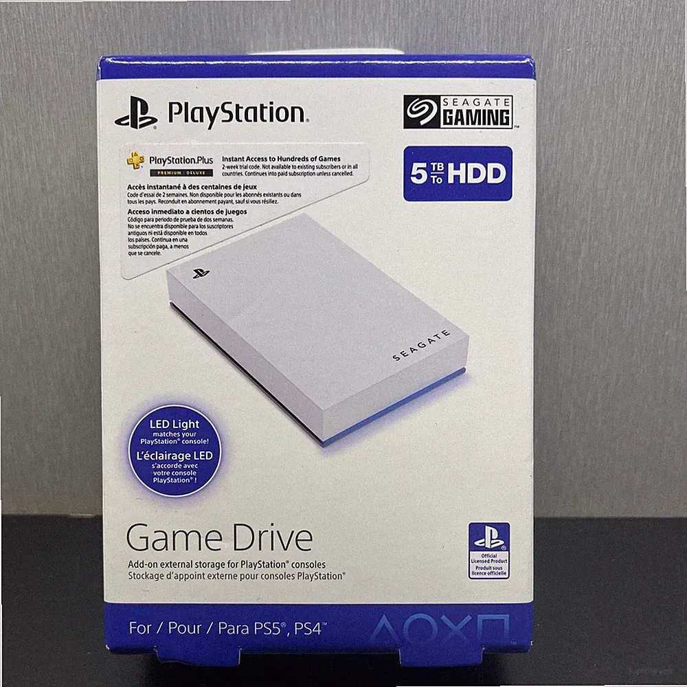Seagate - Game Drive for PlayStation Consoles 5TB External USB 3.2 Gen 1 Port...