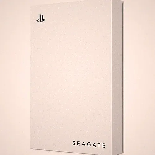Seagate Game Drive STLV5000100 5 TB Portable Solid State Drive - External - Whit