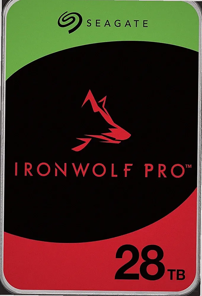 Seagate IronWolf Pro 28TB Enterprise NAS 3.5" SATA 6Gb/s Internal Hard Drive