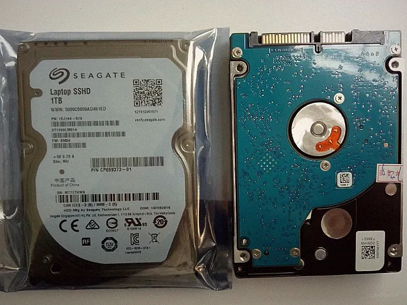 Seagate Laptop SSHD 1TB 8GB NAND Flash 2.5" Solid Sata Hybrid Drive ST1000LM014