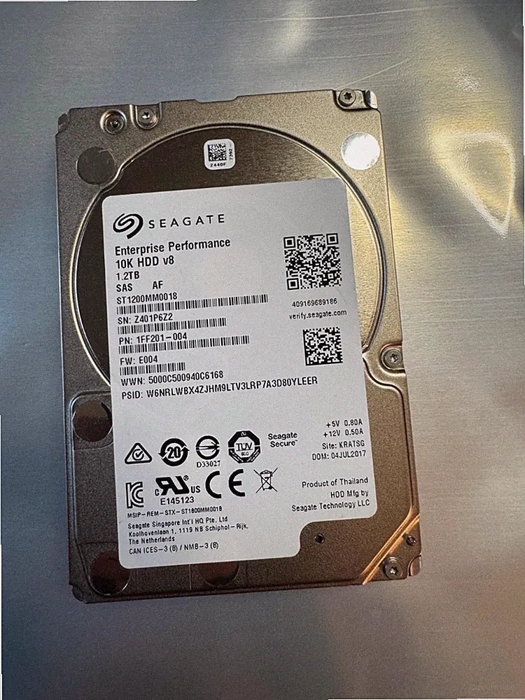 Seagate NetApp ST1200MM0018 1.2 TB SAS 3 2.5" Enterprise Drives