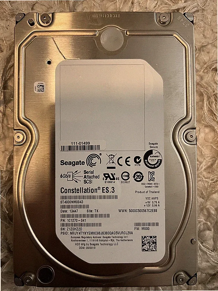 Seagate ST4000NM0023 4TB, 7200RPM, 3.5 inch Internal Hard Drive