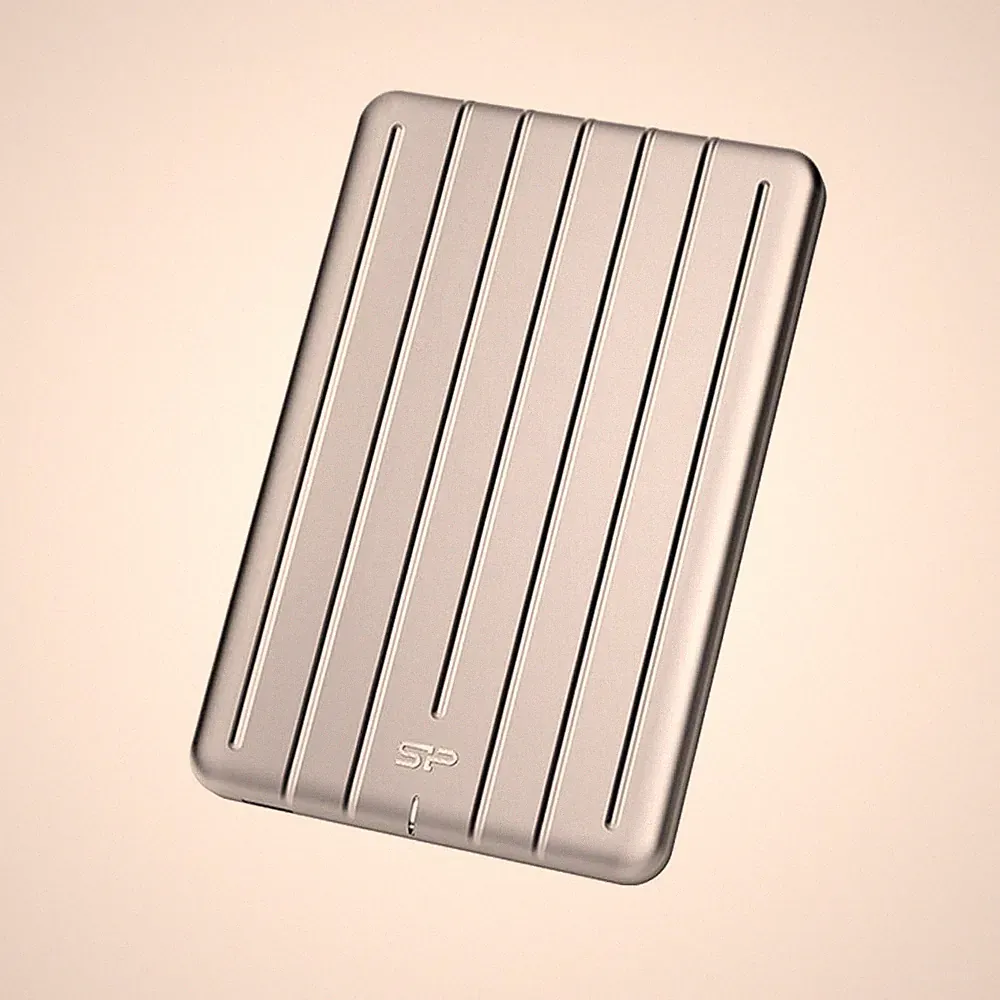 Silicon Power 1TB Rugged Portable Hard Drive, 100% Aluminium Slim Case ( 12 mm.)