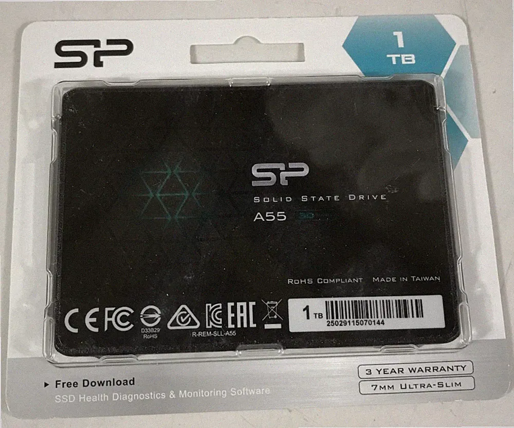 Silicon Power 1TB SSD 3D NAND A55 SATA III 2.5" Internal Solid State Drive