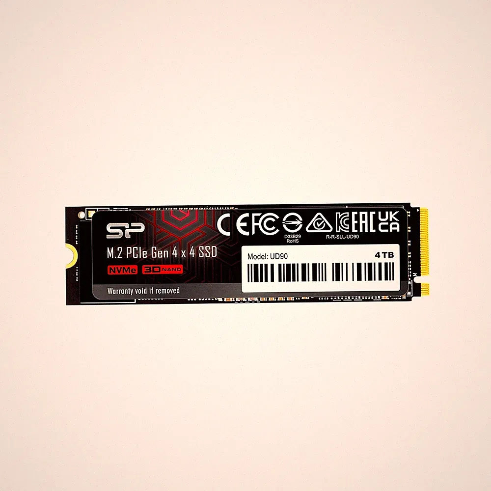 Silicon Power 4TB UD90 NVMe 4.0 Gen4 PCIe M.2 SSD R/W up to 5,000/4,500 MB/s...