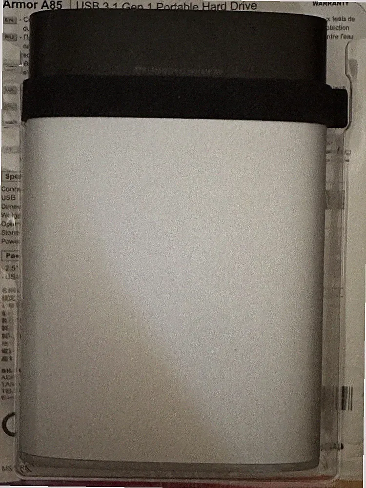 Silicon Power Armor A85B External Hard Drive 4000 GB Black