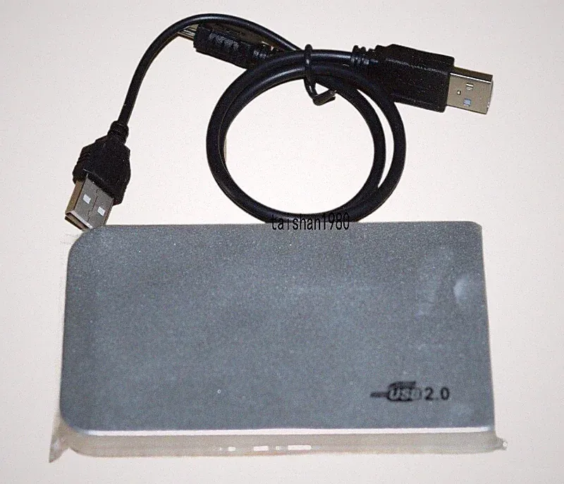 Silver USB2.0 60GB External Hard Drive HDD Portable Laptop Mobile Hard Disk