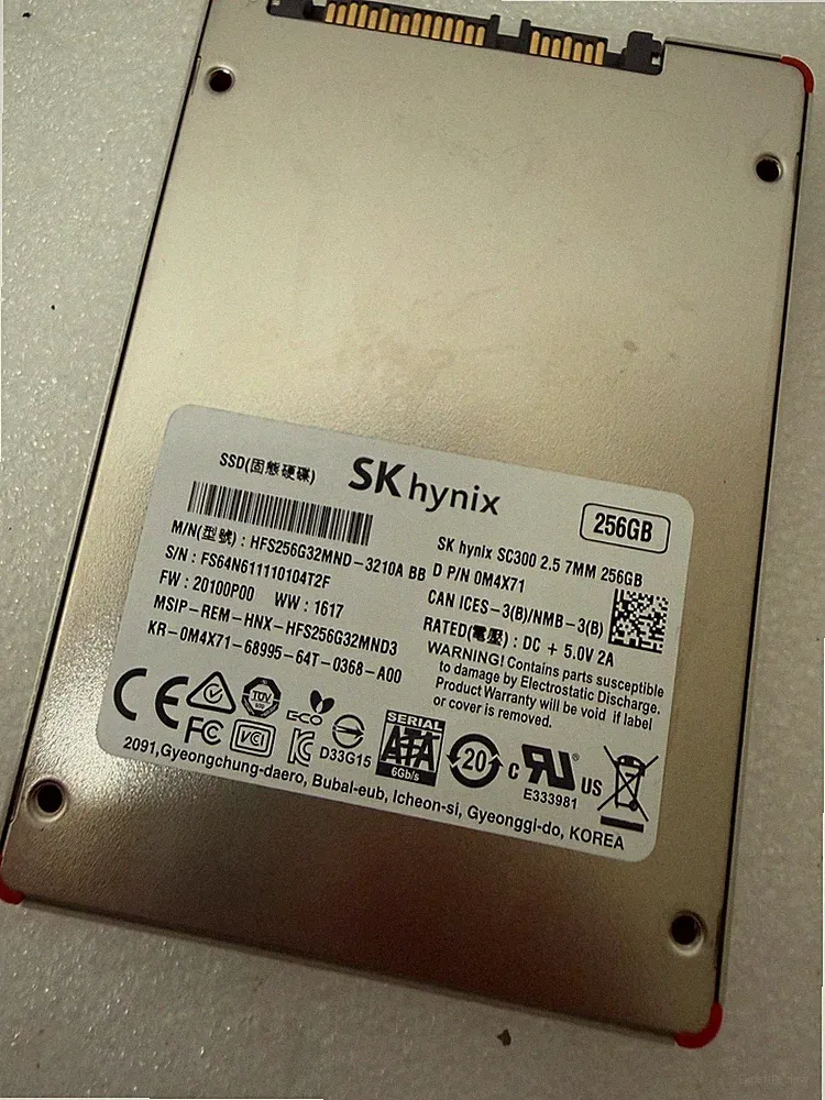 SK Hynix SC300 256GB SSD 2.5 7mm SATA 6Gb/s HFS256G32MND-3210A BB