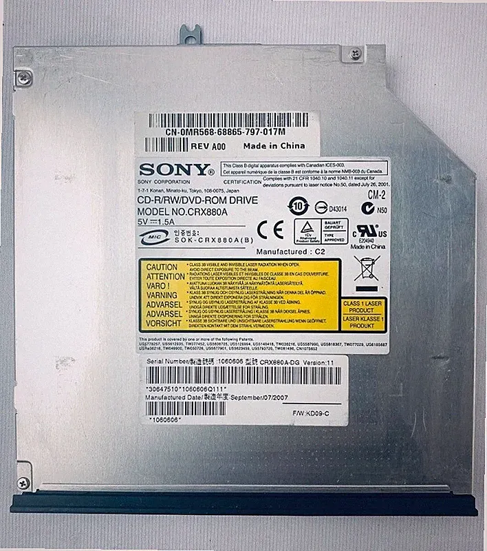 Sony CRX880A-DG CD-RW/DVD-ROM Drive