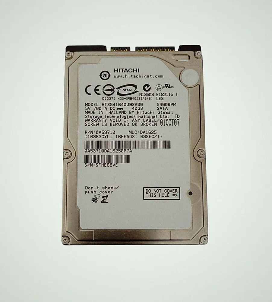 Sony PS3 Hard Drive 40GB HDD Playstation 3 Fat CECHH01 K01 L01 G01 P01 A01 E01