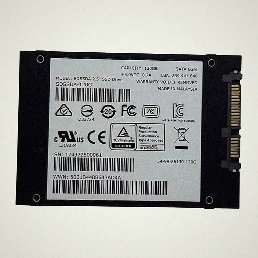 SSD Solid State Drive 2.5'' 120GB 240GB 1Tb 128GB 512GB 256GB For SanDIsk X400