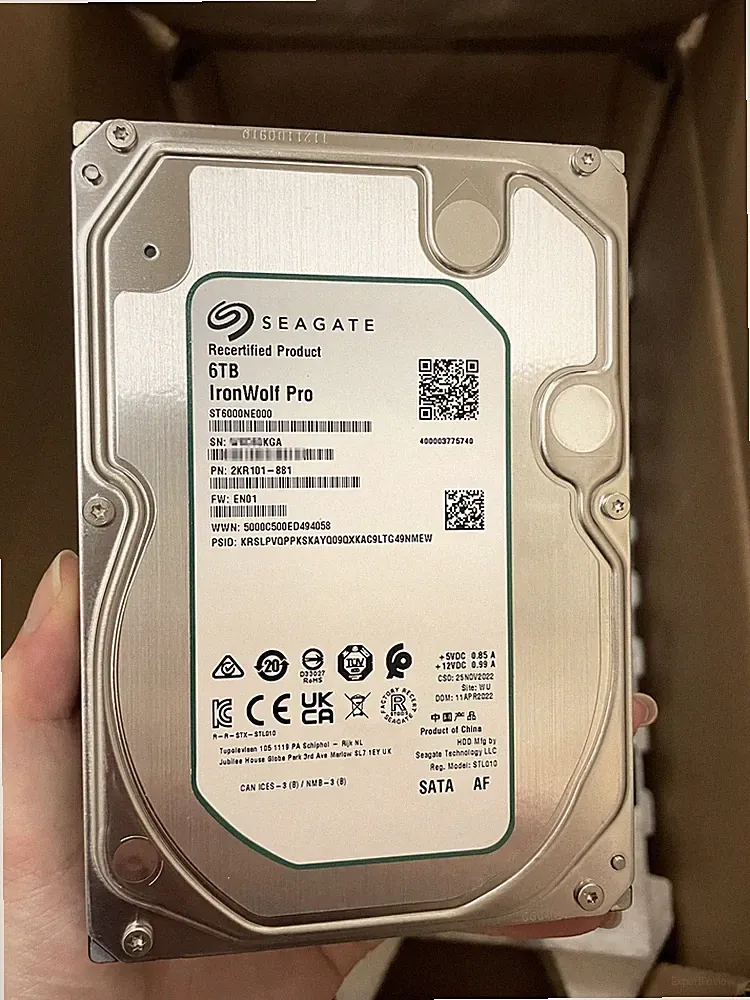 ST6000NE000 Seagate 6TB Ironwolf Pro NAS 3.5 256M Enterprise SATA Hard Drive
