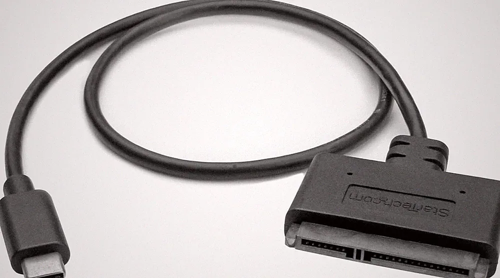 StarTech SATA to USB-C Cable, USB 10Gbps to 2.5in SATA I II III Hard Drive Adapt