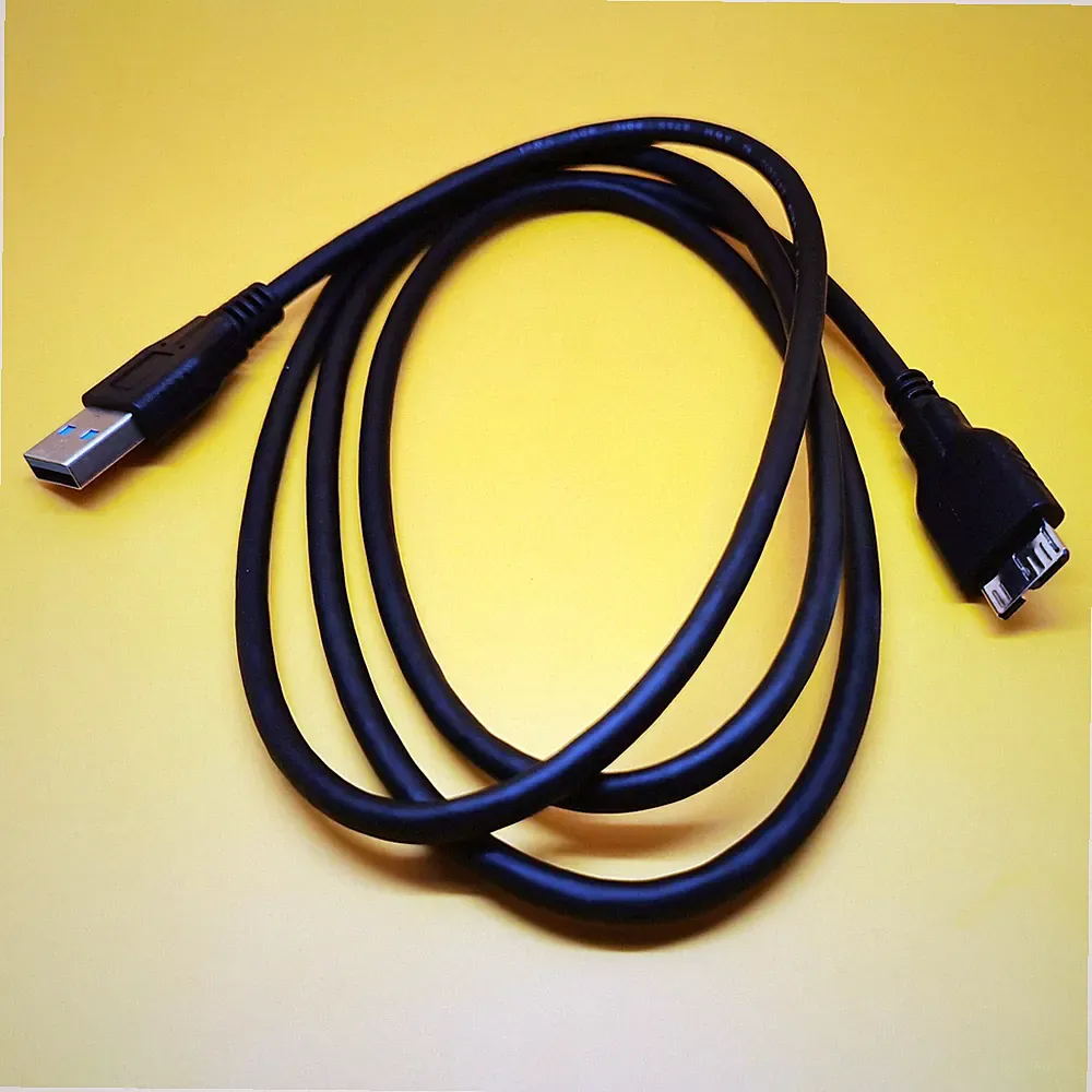 SuperSpeed USB 3.0 Micro B Hard Drive Cable For Seagate WD Toshiba PC Camera New