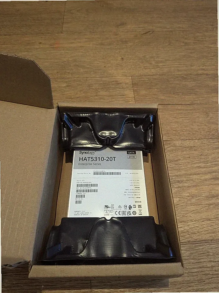 Synology 20 TB HDD HAT5310-20T 3.5" SATA 6Gb/s - Factory New Open Box