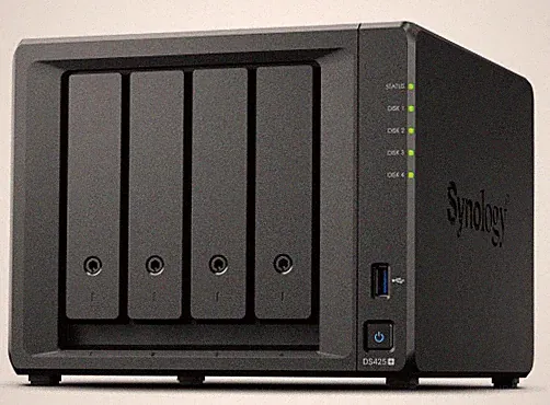Synology 4-Bay DiskStation DS425+ (Diskless)