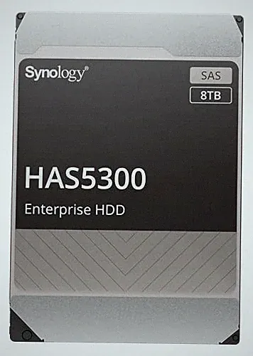 Synology HAS53008T 8TB 3.5" SAS Hard Drive 12Gb/s