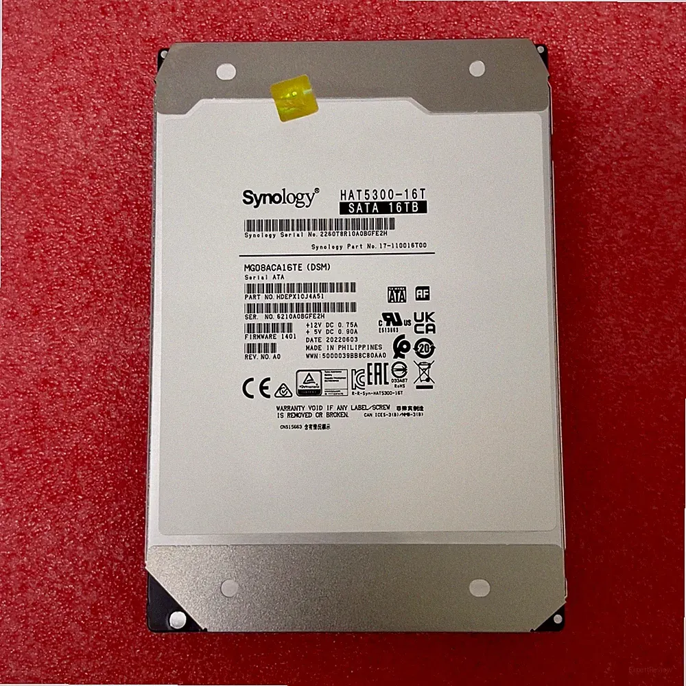Synology HAT5300-16T 16 TB 7200 RPM 3.5 in HDD Hard Disk Drive