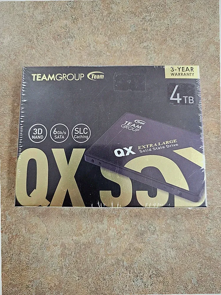 Team Group SSD 4TB QX 2.5" SATA III 3D NAND Internal Solid State Drive SSD