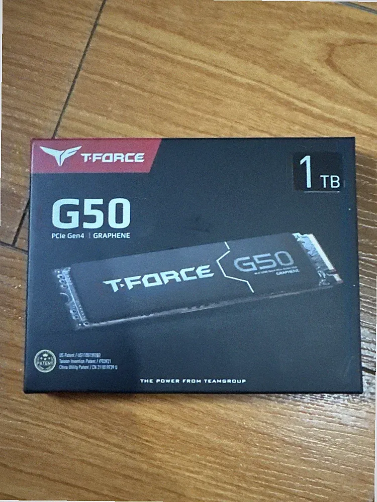 Team Group T-FORCE G50 M.2 2280 1TB PCIe 4.0 x4 with NVMe 1.4 TLC Internal