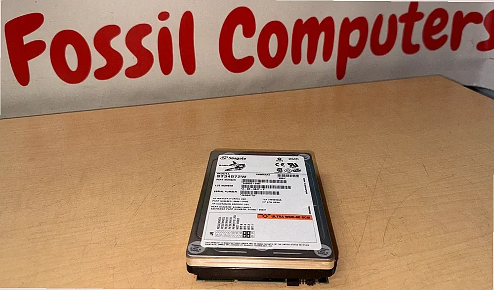 TESTED Seagate ST34572W 3.5" 4.3GB 7200 RPM Wide-Ultra SCSI Hard Drive HDD KL